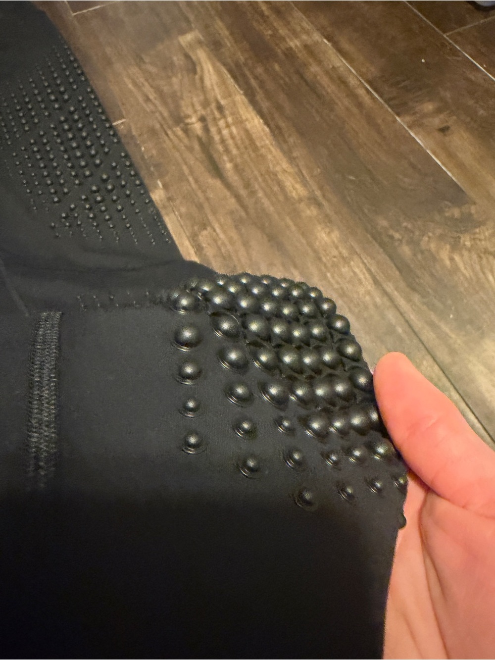 OMORPHO High-Waist Black weighted Leggings: G-Tight - Picture 3 of 8